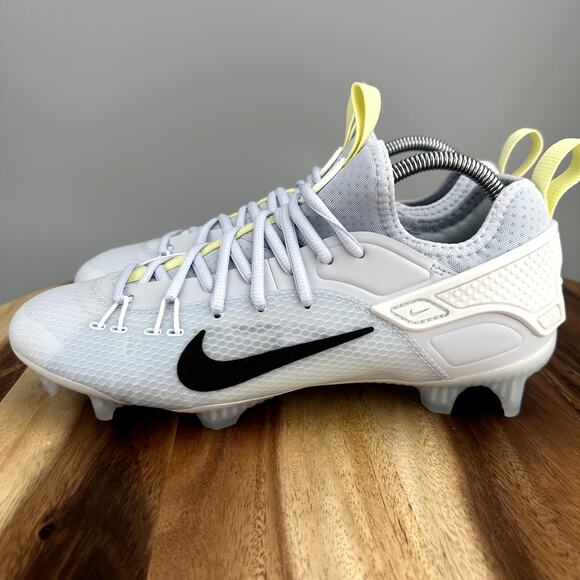 Nike Huarache 9 Elite Low LAX SE Lacrosse Cleats Men\'s 8.5/ Womens 10 FV6147-001 main image 6